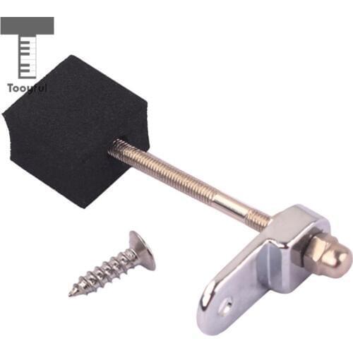 Tooyful Chrome Pickguard Mounting Bracket with Screws for Mandolin LP Jazz Guitar Replacement