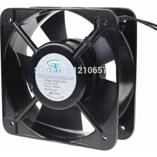 1PCS Gdstime AC 220V 240V Ball Cooler 15cm 15050s 150x50mm Industrial Ventilation Exhaust Cooling Fan