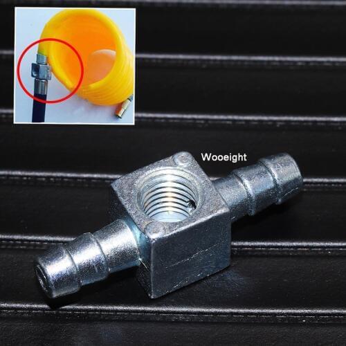 Wooeight 1Pc Auto Car Zinc Alloy 3-Way Connector Tyre Wheel Tire Air Chuck Inflator Pump Valve Clip Clamp Adapter