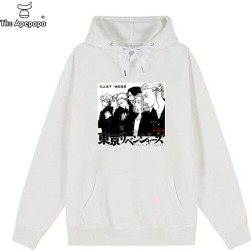 2021 Anime Tokyo Revengers Hoodie Pullovers Tops Fashion Print Hoody Hoodie Unisex fleeces