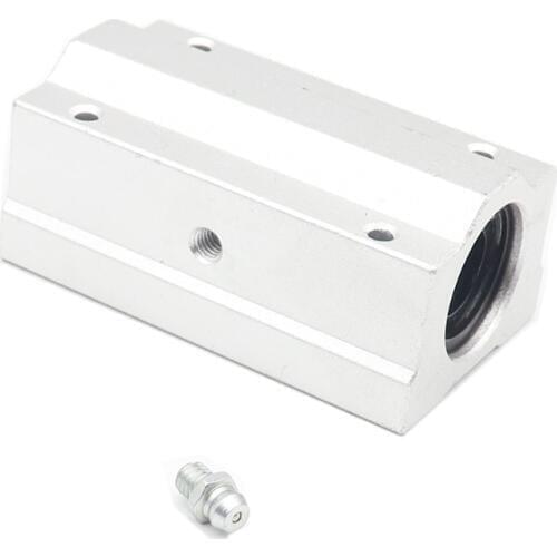 4pcs/lot Free shipping SC8LUU SCS8LUU 8mm long type Linear Ball Bearing Block CNC Router