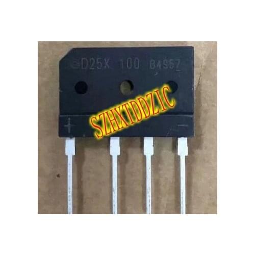 5pcs/lot D25XB100 D25SB100 D25SBA100 ZIP4 [DIP]