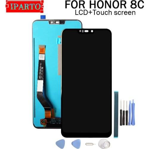 6.26 inch for Honor 8C LCD Display+Touch Screen Digitizer Assembly 100% Original New LCD+Touch Digitizer for Honor 8C