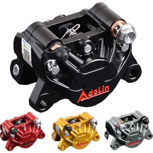 Adelin ADL-17 Motorcycle modification electric motorcycle adapter bracket double piston brake calipers For WISP RSZ YAMAHA