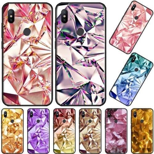 Diamond Mirror Phone Case For xiaomi Redmi 5 5A plus 7A 8 note 2 3 4 5 5A 6 7 GO K20 A2