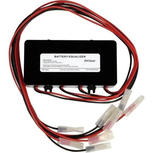 Battery Equalizer 60V Voltage Balancer, Max 5 *12V Bank and More support Gel Flood AGM Lead Acid Lithium BE60
