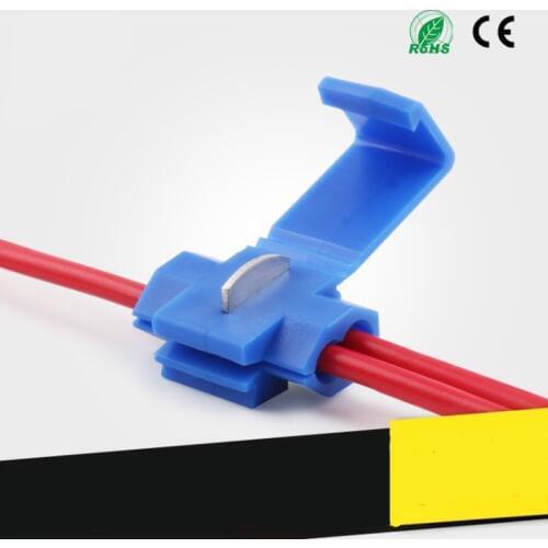 Scotch Lock Quick connector 50 /lot 801P3 18-14AWG automotive electrical wire connectors