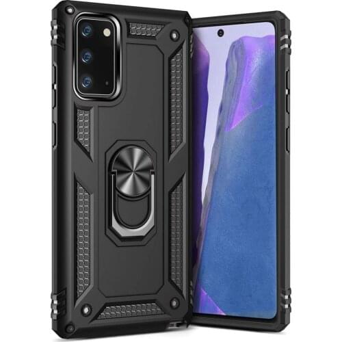 Phone Case for Samsung Galaxy Note 20/5G Holder Shockproof Silicone Heavy Duty Magnetic Metal note20 20case 6.7inch note20case