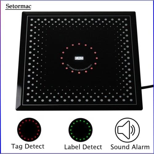 Label Deactivator Checkpoint System Compatible EAS Seurity Tag Detector RF8.2Mhz EAS Systems Shoplifting Prevention