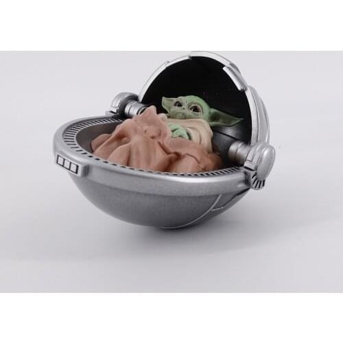 Star Wars Cute Yoda Baby Action Figure Toys Movie Baby Yoda Figure Action Toys Yoda Master Figuras Dolls Toys