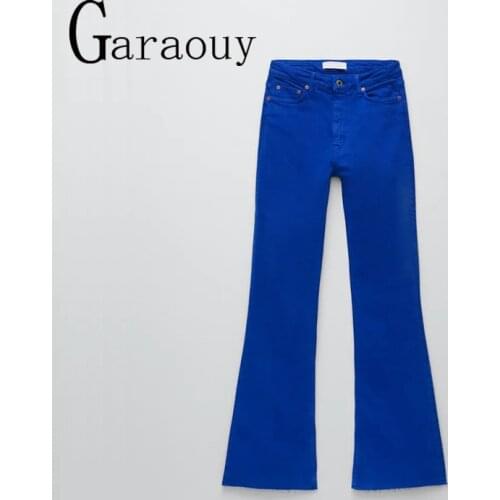 Женские джинсы клеш Garaouy China At AliExpress