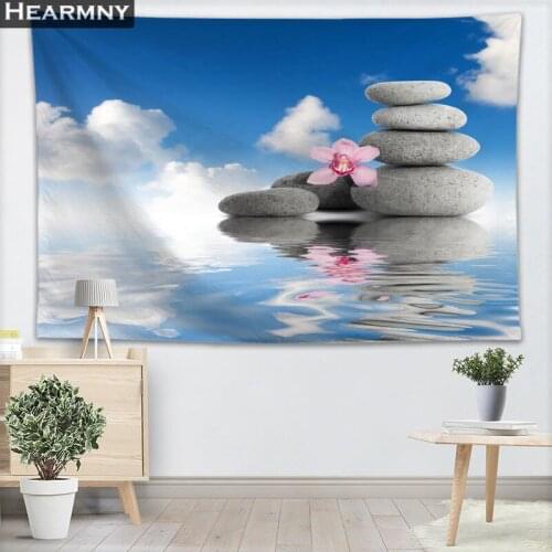 HEARMNY HOT Stone Wall Hanging Tapestry Sheets Home Decorative Tapestries Beach Towel Yoga Mat Blanket Table Cloth Wall Tapestry
