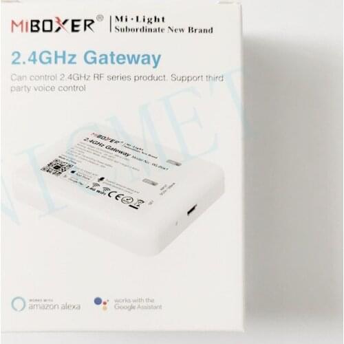 MIBOXER (iBox2 Upgraded version ) WL-Box1 2.4GHz WiFi Smart Light /WiFi iBox Controller DC5V RF Remote wifi RGB light Wireless