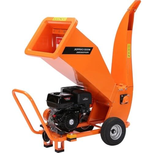 Mini Wood Chipper Shredder For Garden Chipping Gasoline Power