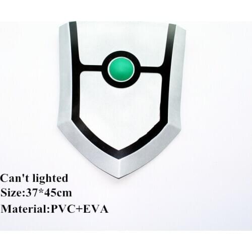 The Rising of The Shield Hero Shield Anime Cosplay Prop Iwatani Naofumi Shield Cosplay Weapons for Halloween Party Can Lighted