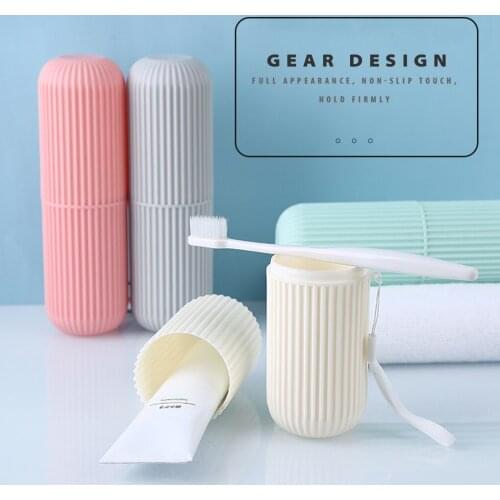 Travel Brushing Cup Portable Toothbrush Cup PP Washable Gargle Cup Drinking Cup Colorful Brushing Cup Outdoor Holder