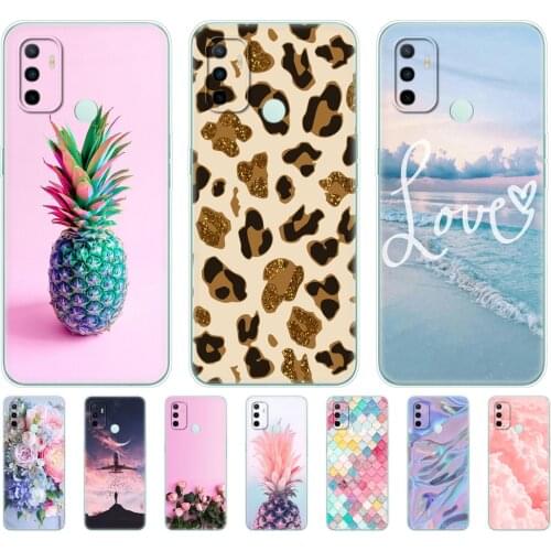 For OPPO A53 Case 2020 Silicon Soft TPU Back Phone Cover for OPPO A53S A32 OPPOA53 6.5" CPH2127 CPH2135 Protective Coque Bumper