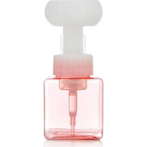 Flower-Shaped Soap Dispenser Refillable Creatives Soap Containers Bubble Bottles For Facial Cleanser Lotion Shampoo EK