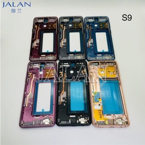 1PCS G960 Middle Frame For SM S9 LCD Middle Bezel Back Frame Case Replacement Phone Middle Plate Repair Parts