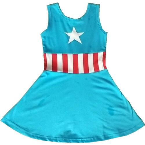 2020 Summer Girls Princess Dress Christmas Kids Toddler Cosply Party Formal Ball Gown Dress Sundress For 1-10Y