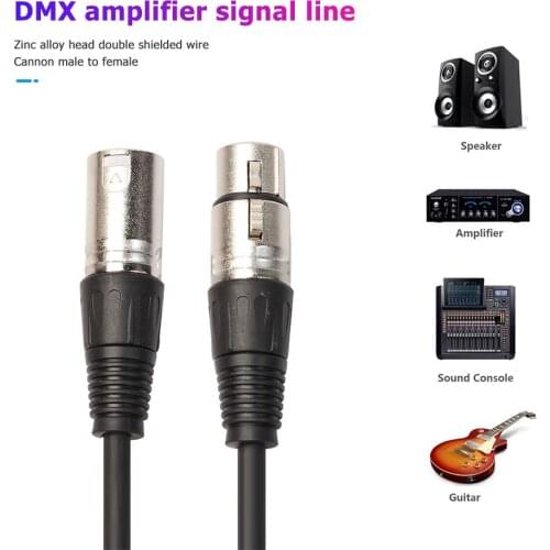 3 Pin XLR Male to Female Cord XLR Microphone Cable Balanced for Amplifier Mixer Guitar Mixer Speaker Patch Panel
