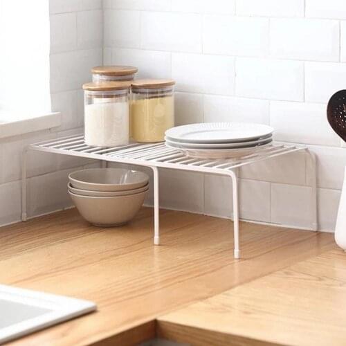 40% Hot Sales!!! Kitchen Bowl Dish Storage Shelf Retractable Cupboard Spice Bottle Rack Organizer