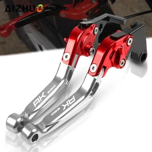 Motorcycle CNC Accessories Handbrake FOR KYMCO AK550 ALLYEARS Folding Extendable Adjustable Clutch Brake Levers AK 550 2020 2019