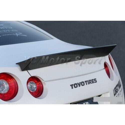 Car Accessories Carbon Fiber LB P Ver 2 Style Rear Spoiler Fit For 2008-2015 R35 GTR CBA DBA Rear Trunk Spoiler Wing
