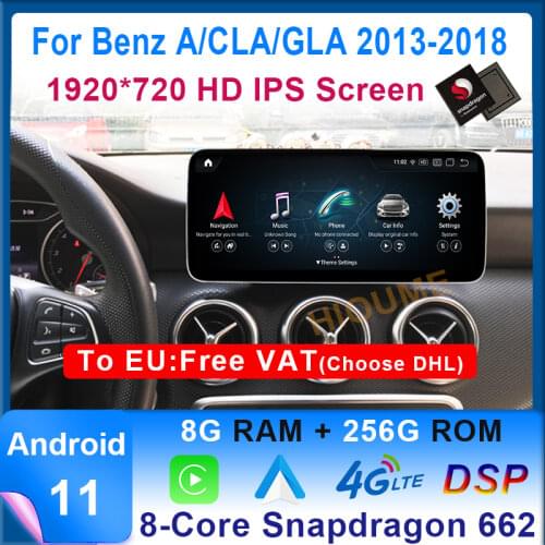 12.3" Andriod 10 8Core 8G+64G GPS Navigation Multimedia Player for Mercedes Benz E Class W212 2009-2015 Radio Stereo Head Unit