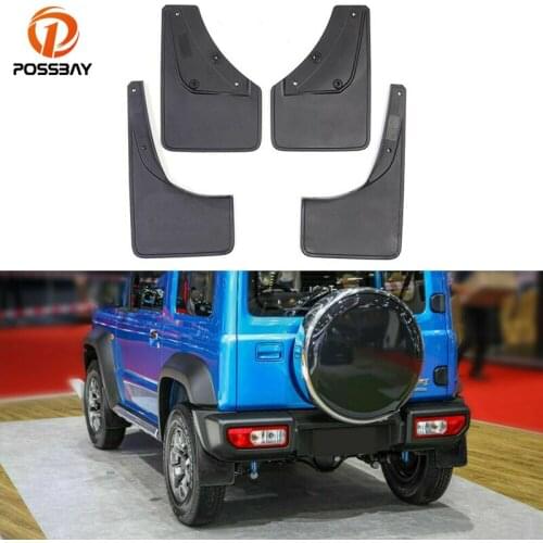 Car Mud Flaps Front Rear Mudguards for Suzuki Jimny JB74 JB74W 2018-2020 Auto Pickup Trucks Protective Fender Exterior Parts
