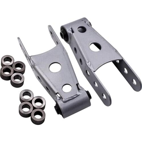 Rear 2"-3" inch Lowering Drop Shackles Kit for Chevy Silverado 1500 LS Crew Cab