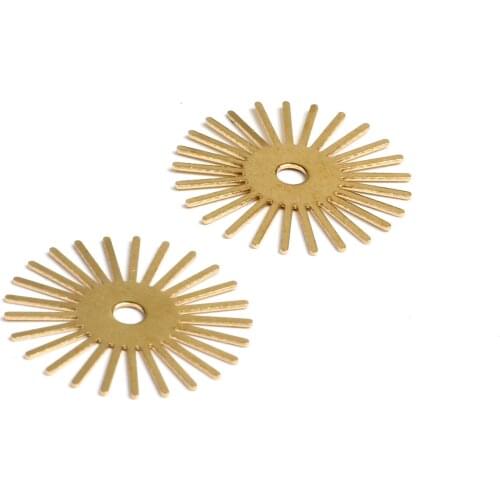 Brass Circle Charms, Raw Brass Earrings Finding,Raw Brass Pendant,Round Shaped Earrings Brass Charm,Jewelry Supplies,20mm-RB1352