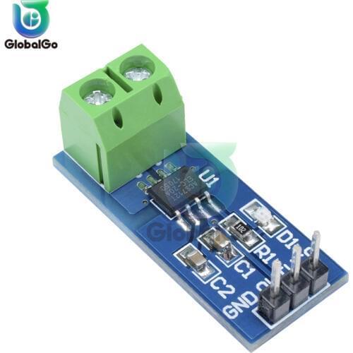 ACS712 5A 20A 30A Range Current Sensor Module ACS712 Module For Arduino 5A 20A 30A Current Measuring Instrument