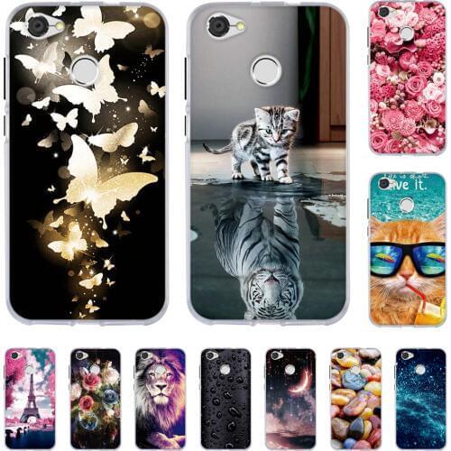 Soft TPU Cover For ZTE Blade A6 / A6 LITE Back Phone Case For ZTE Blade A6 Print Painted Silicone Shells ZTE Blade A6 LITE Bags