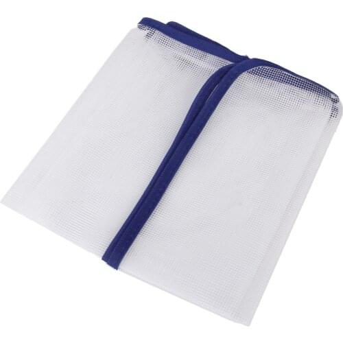 New Hot Sale 40 x 90 cm Household Mesh Folding Ironing Protection Cloth Cover Kit Home Using Ironing Boards White