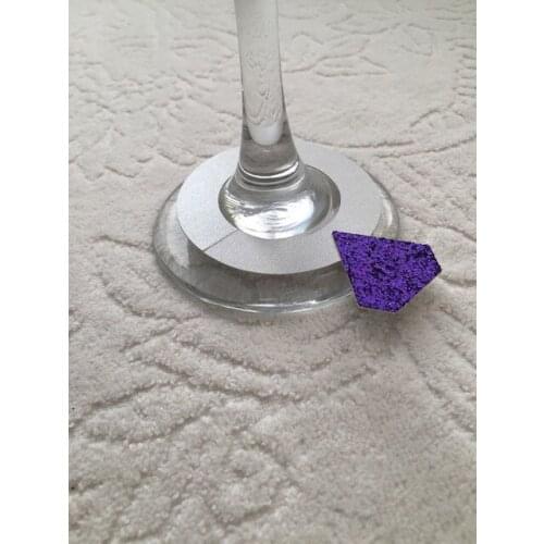 Engagement ring wine glass ring charms wedding engagement bridal shower Bachelorette Party table decors cards