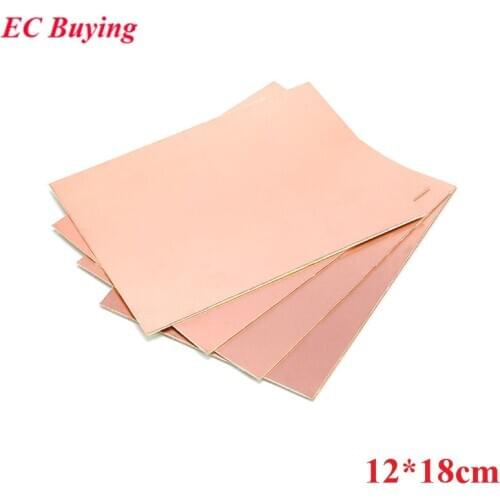 12x18cm Single Sided Copper Clad Plate PF PCB 12*18cm Laminate Circuit Board DIY Kit Universal Fiberglass Board