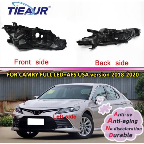 Headlight back base For Toyota Camry US With AFS 2018-2020 High Standard Front Auto Headlight Back House