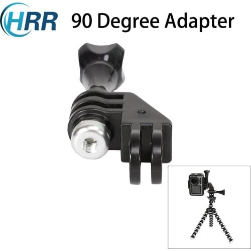 90 Degree Adapter Vertical Elbow Mount for GoPro Hero 9/8/7/6/5/4 Max DJI Osmo Action Pocket 2 Insta360 AKASO EKEN Action Camera