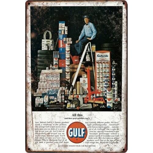 Retro Tin Metal Sign Vintage Plate Wall Pub Home Art Decor Car Iron Poster Cuadros SA-6941