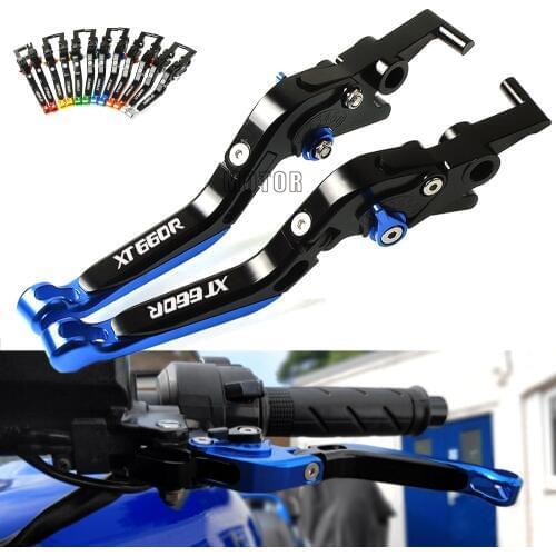 For YAMAHA XT 660 R XT 660R XT660 R XT660R 2004-2016 2015 2014 2013 Brake Clutch Lever Motorcycle CNC Adjustable Folding Lever
