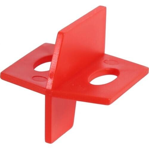 50Pcs 1/16'' Tile Ceramic Leveling System 3 Side Spacer Cross And T Shape Ceramic Floor Wall Tools Multi-Function Cross Aligner