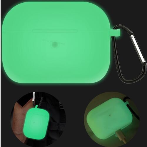Luminous Glowing Case For Apple AirPods Pro Case Glowing in Dark Luminous Cover Case For AirPods Pro 3 Earphone Shell Coque Box