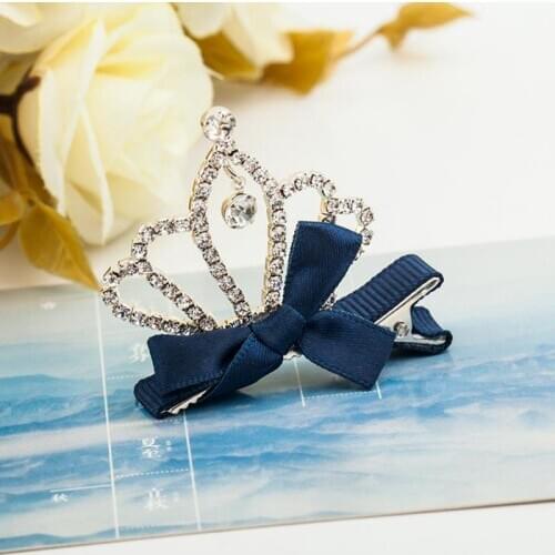 1pc Styling Baby Children Girls Rhinestone Hairpins Shiny Princess Crystal Hair Clip Flower Stick Hairpin Hair Styling Accessory