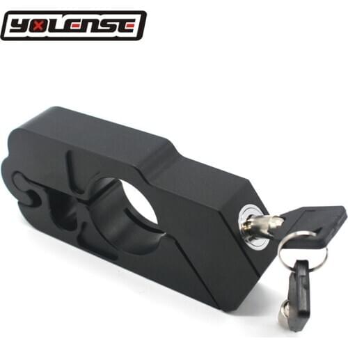 For KAWASAKI Z650 Z900 Z900RS Z800 Z1000 Z750 Motorcycle Handlebar Lock ATV Brake Clutch Security Safety Theft Protection Lock