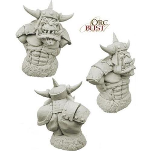 1/10 80mm man Orc Bust Warrior bust toy Resin Model Miniature Kit Unassembly Unpainted Historical