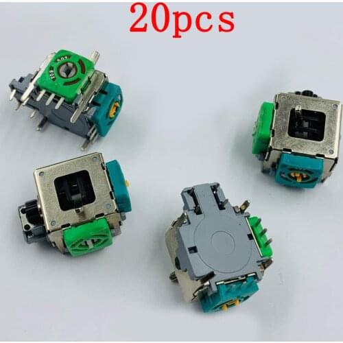 20Pcs Remote Controller Joystick Potentiometer 5k Resistance with Key Radio Transmitter Accessory