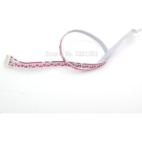 5PCS/Lot XH Red And White Cable Plug 4P XH2.54-4P Double XH2.54 Cable Line Length 30CM