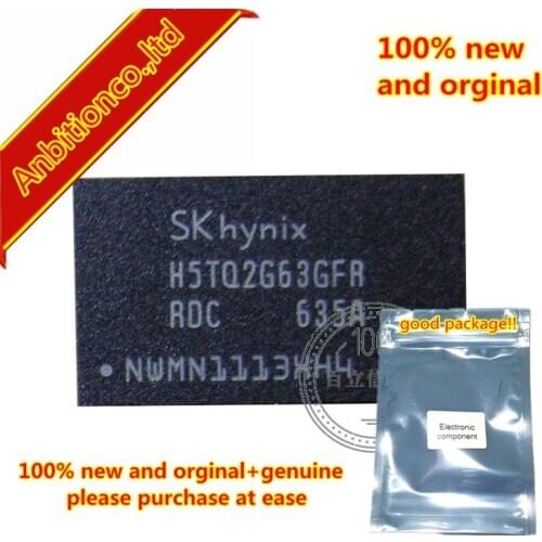 5pcs 100% new and orginal H5TQ2G63GFR-RDC BGA in stock