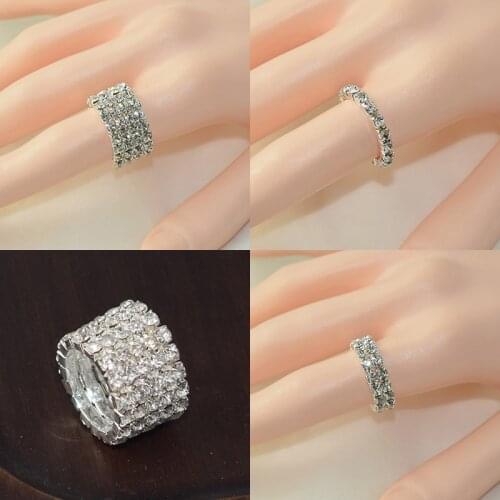 AOUSIX Women's Silver Rings